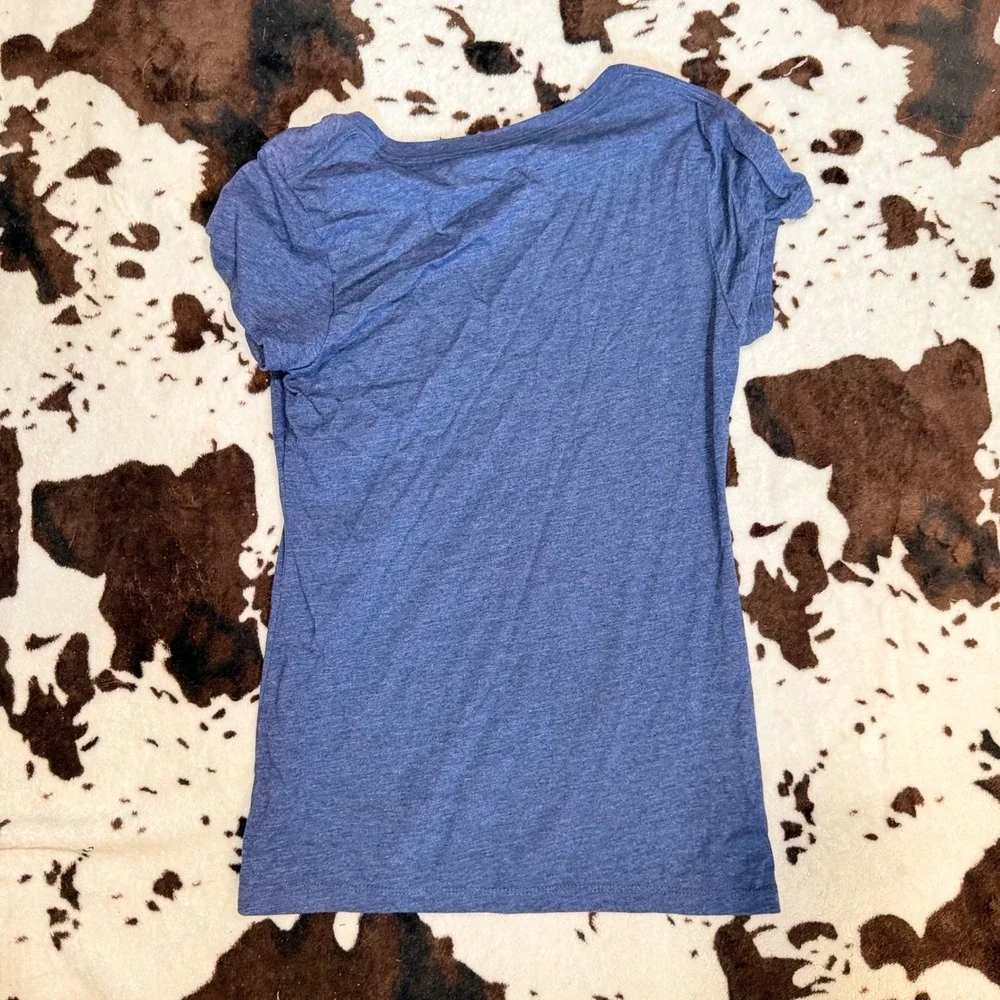 Wound Up Graphic Tee Girls M 7-9 Blue Nope Not Today Rae Dunn Aesthetic Casual